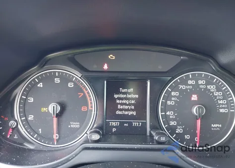 2016 Audi Q5 2.0T Premium z USA, uszkodzony, nr VIN WA1L2AFP8GA032176